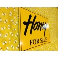 Honey For Sale Sign